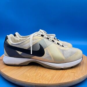 Nike Lunar Summer Lite Women Golf Shoes White Black Hyperfuse‎ 483325-100 Sz 7.5